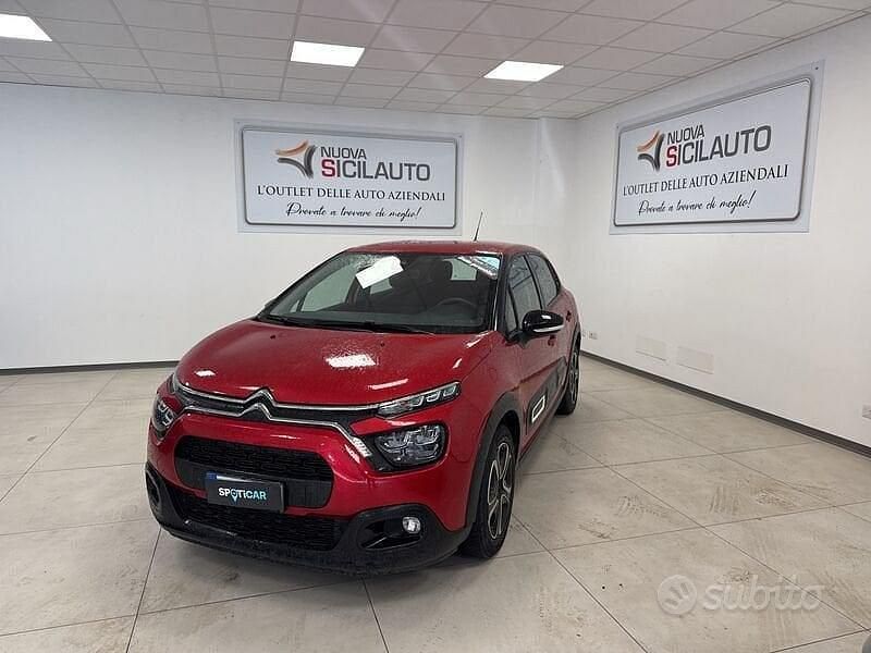 Usata Citroën C3 Feel 83 CV (61 kW) 2022 Rosso Utilitaria