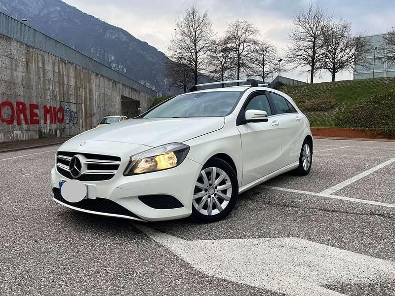 Usata Mercedes A180 Executive 109 CV (80 kW) 2013 Bianco Berlina