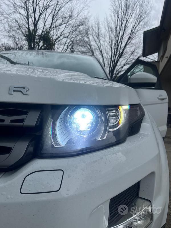 Usata Land Rover Range Rover evoque Dynamic 190 CV (139 kW) 2014 Bianco SUV