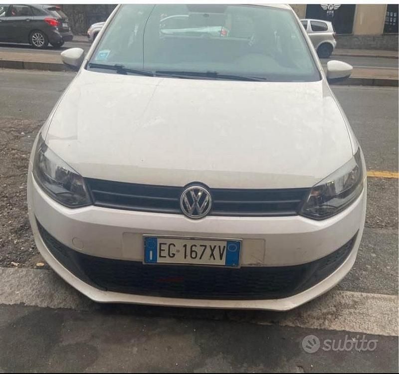 Usata VW Polo Trendline 60 CV (44 kW) 2011 Bianco Berlina