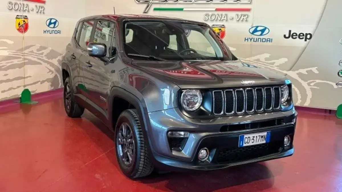 Usata Jeep Renegade Longitude 140 CV (102 kW) 2021 Grigio SUV