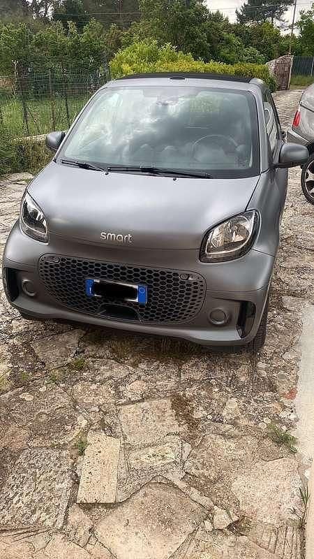 Usata Smart ForTwo Electric Drive Passion 41 kW (56 CV) 2019 Grigio Cabrio