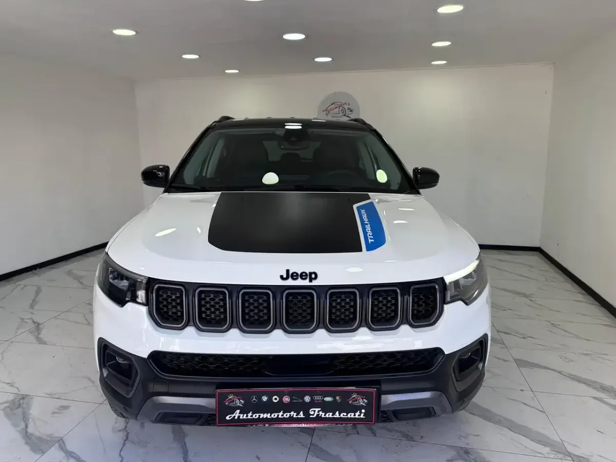 Usata Jeep Compass Trailhawk 179 CV (131 kW) 2023 Bianco SUV