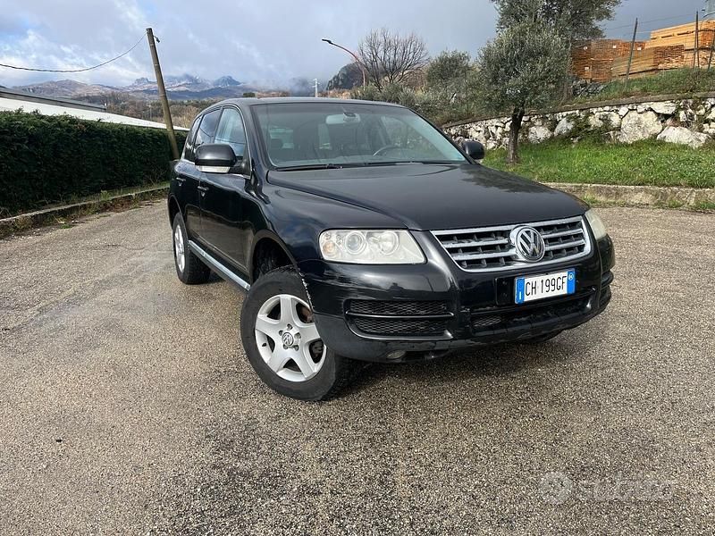 Usata VW Touareg R 174 CV (127 kW) 2004 Nero SUV