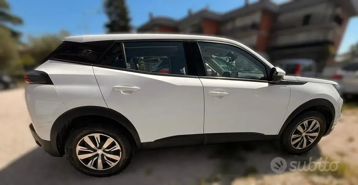 Usata Peugeot 2008 Active 101 CV (74 kW) 2020 Bianco SUV