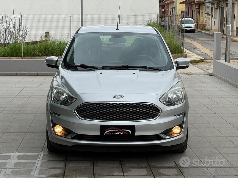 Begagnad Ford Ka Plus Active 86 HK (63 kW) 2019 Grå Halvkombi