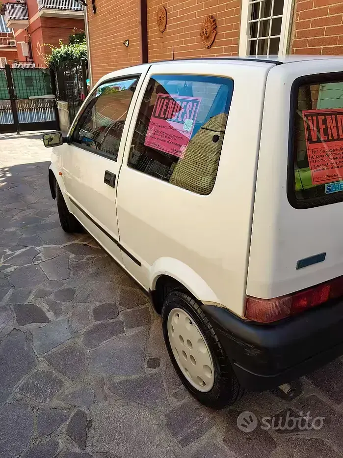 Usata Fiat Cinquecento 39 CV (28 kW) 1997 Bianco Utilitaria
