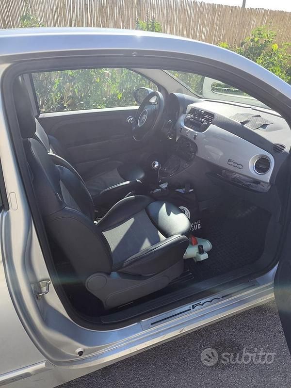 Usata Fiat 500 Sport 2009 Grigio Cabrio