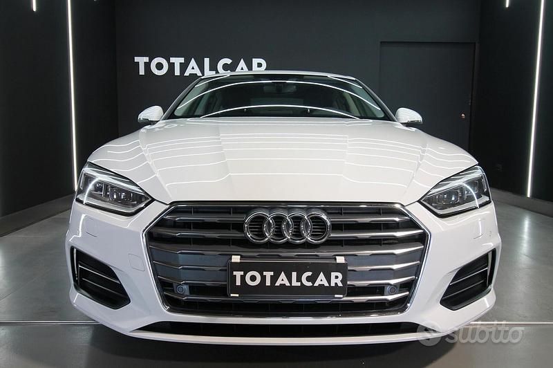 Usata Audi A5 Premium 190 CV (139 kW) 2019 Bianco Berlina
