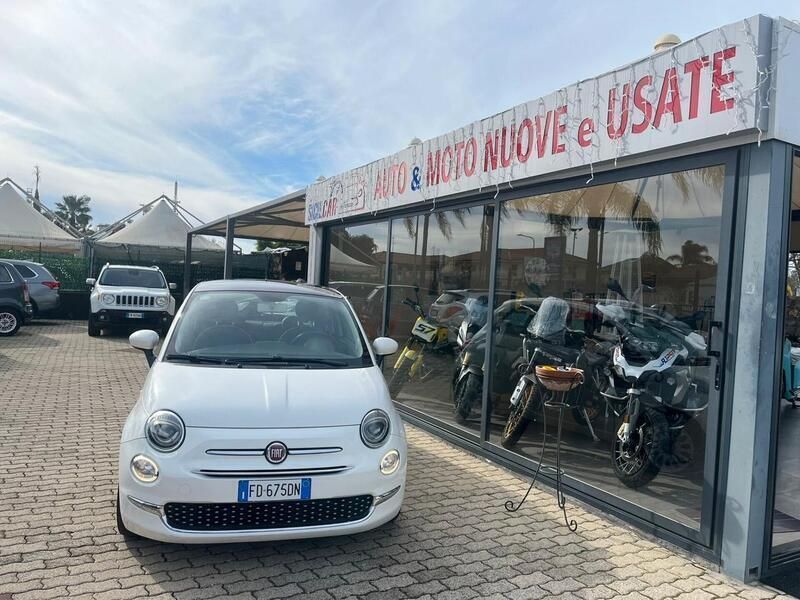 Bianco Usata 2016 Fiat 500 Riva Tre volumi | 8900 € (Buon prezzo) - Immagine 1/4