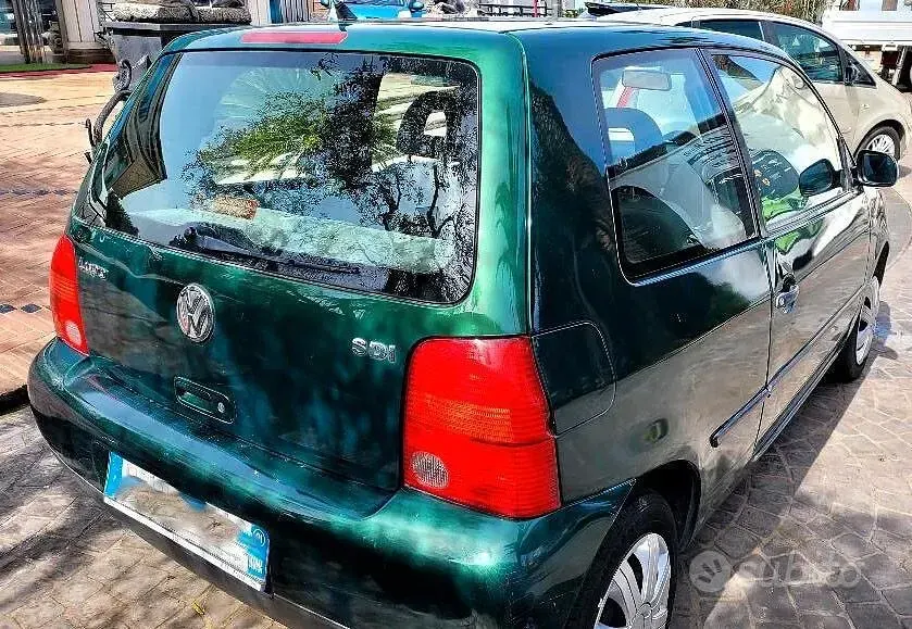 Usata VW Lupo Trendline 60 CV (44 kW) 2001 Verde Utilitaria