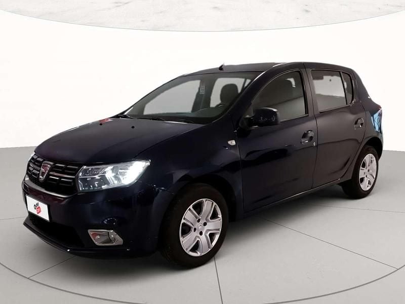 Bleu metallizzato scuro Usata 2019 Dacia Sandero Comfort Tre volumi | 8900 € (Buon prezzo) - Immagine 1/4