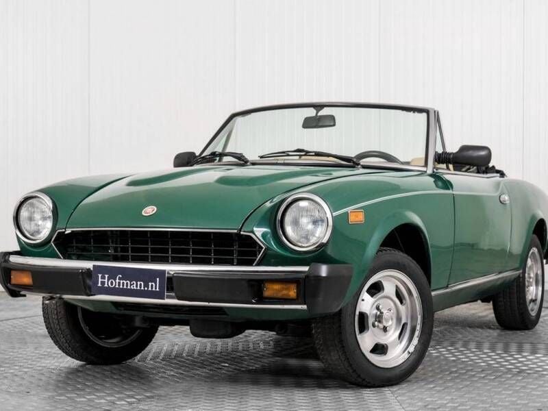 Usata Fiat 124 Spider 105 CV (77 kW) 1979 Verde Cabrio