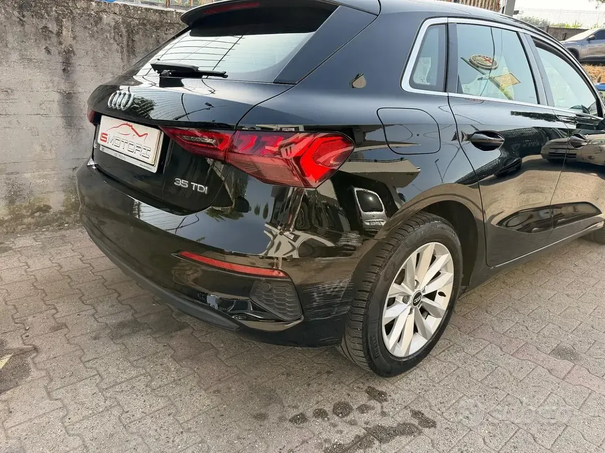 Usata Audi A3 Advanced 150 CV (110 kW) 2020 Nero Berlina