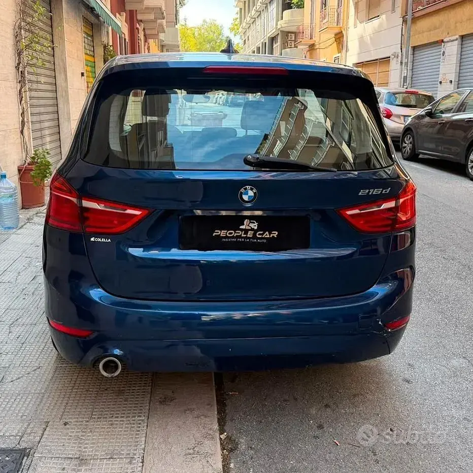Usata BMW 216 Active Tourer Efficient Dynamics 116 CV (85 kW) 2018 Bluazzurro Monovolume