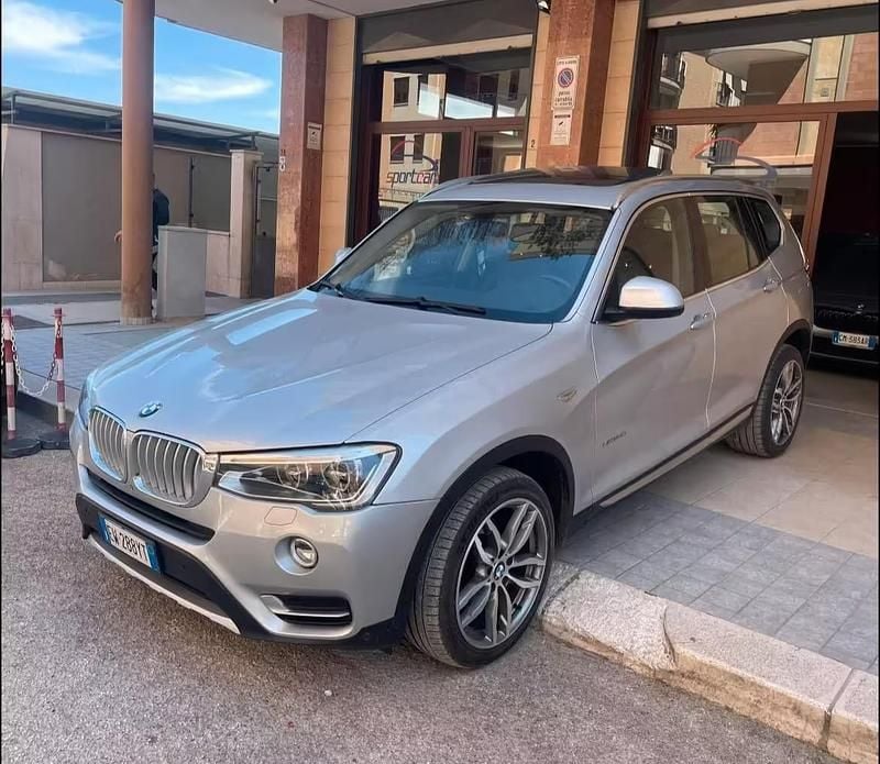 Usata BMW X3 xLine 190 CV (139 kW) 2014 Argento SUV