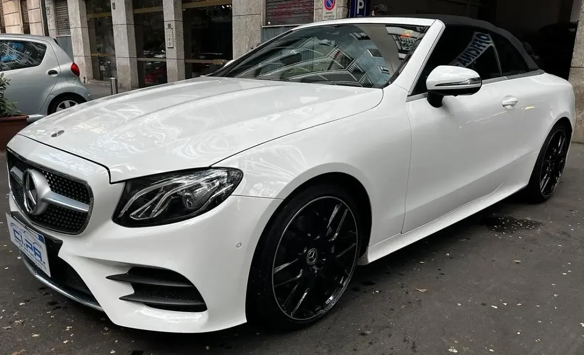 Usata Mercedes E200 Premium Plus 197 CV (144 kW) 2020 Bianco Berlina