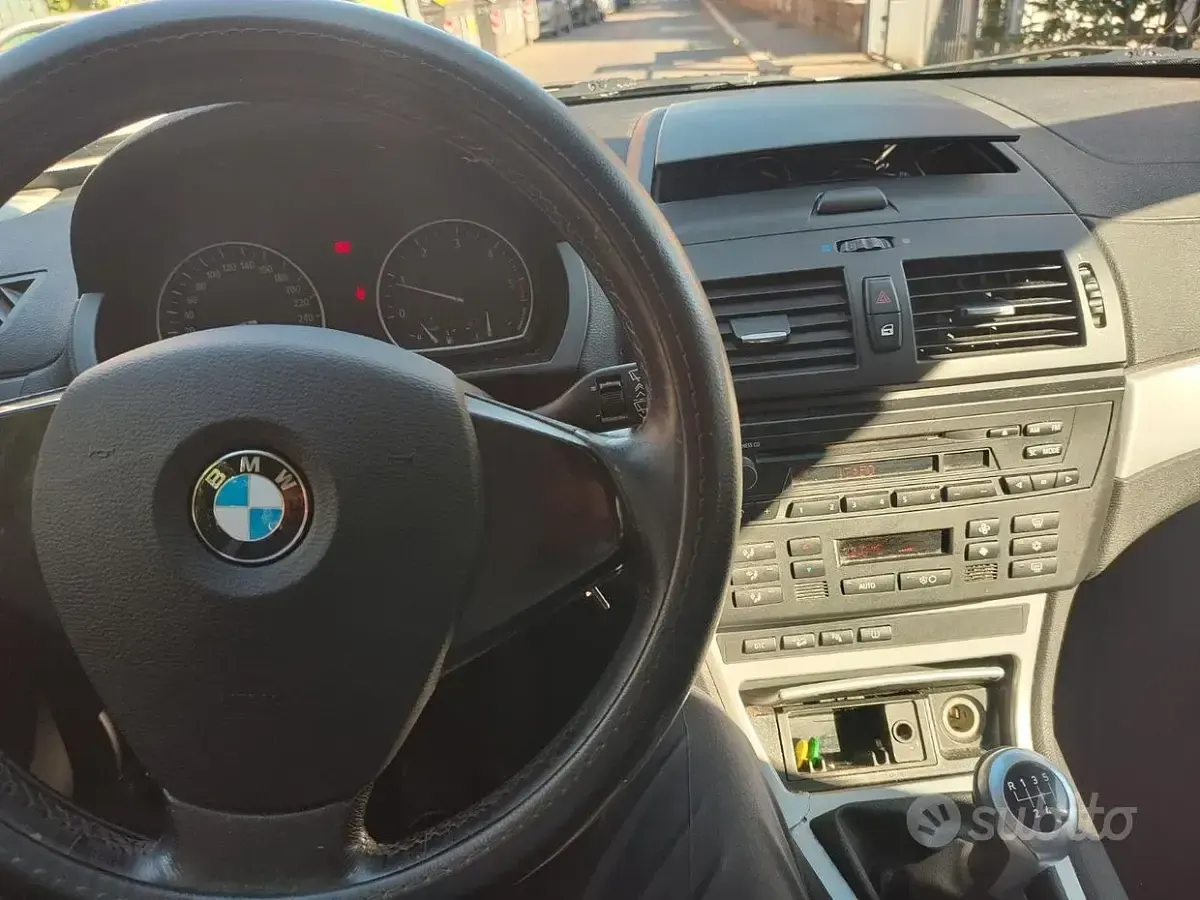 Usata BMW X3 Efficient Dynamics 177 CV (130 kW) 2007 Grigio SUV