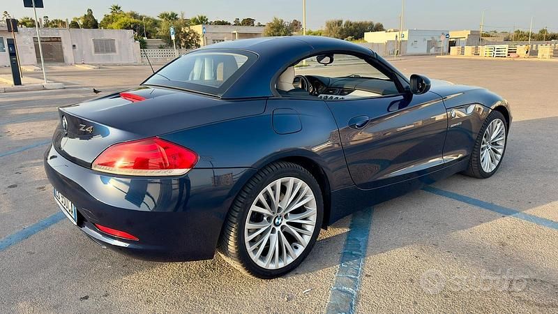 Usata BMW Z4 204 CV (150 kW) 2010 Blu Cabrio