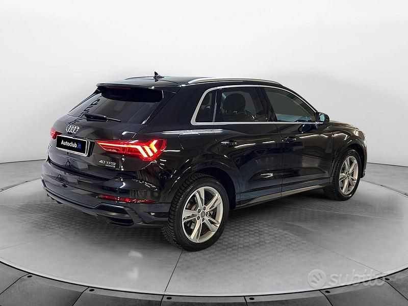 Usata Audi Q3 S-Line 190 CV (139 kW) 2020 Nero SUV