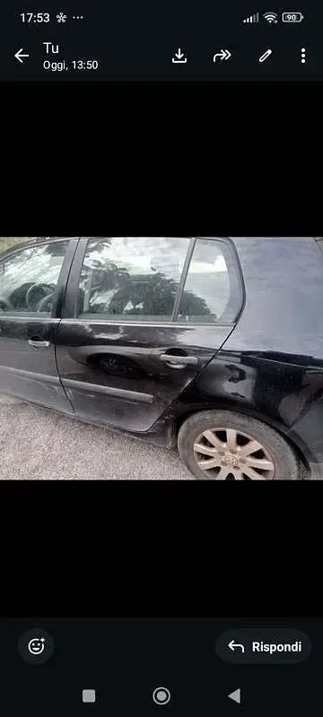 Usata VW Golf VI Comfortline 102 CV (75 kW) 2008 Utilitaria