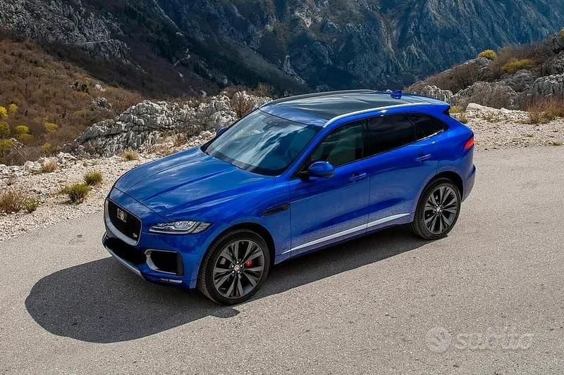 Usata Jaguar F-Pace First Edition 300 CV (220 kW) 2017 Blu SUV