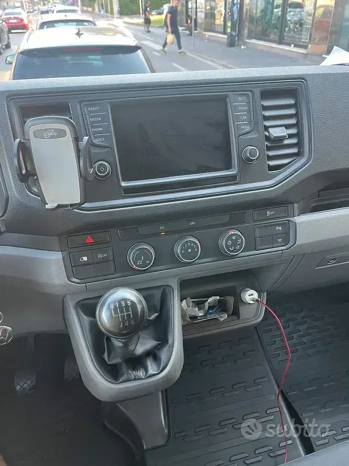 Usata VW Crafter 140 CV (102 kW) 2019 Bianco Furgone