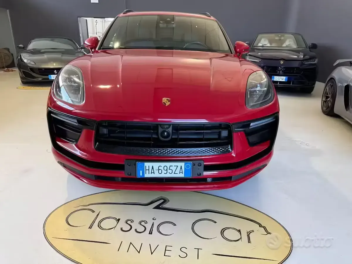 Usata Porsche Macan 265 CV (194 kW) 2022 Rosso SUV
