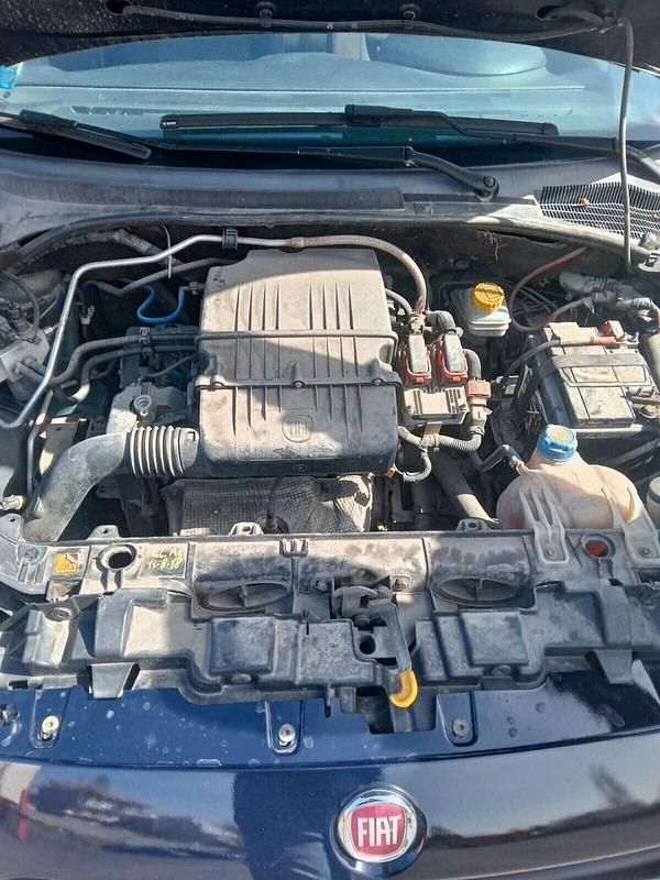 Usata Fiat Punto Lounge 78 CV (57 kW) 2013 Blu Berlina