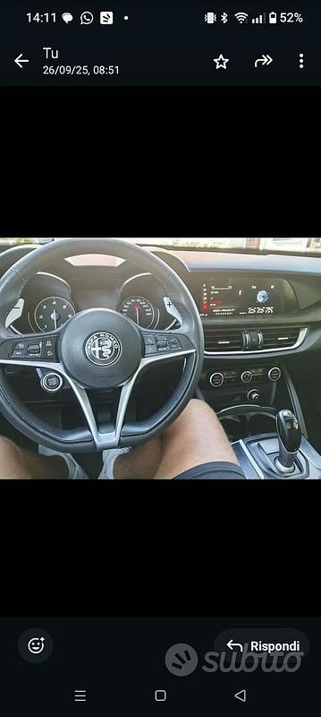 Usata Alfa Romeo Stelvio 190 CV (139 kW) 2019 Bianco SUV
