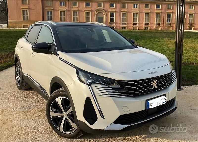Usata Peugeot 3008 131 CV (96 kW) 2021 Bianco SUV