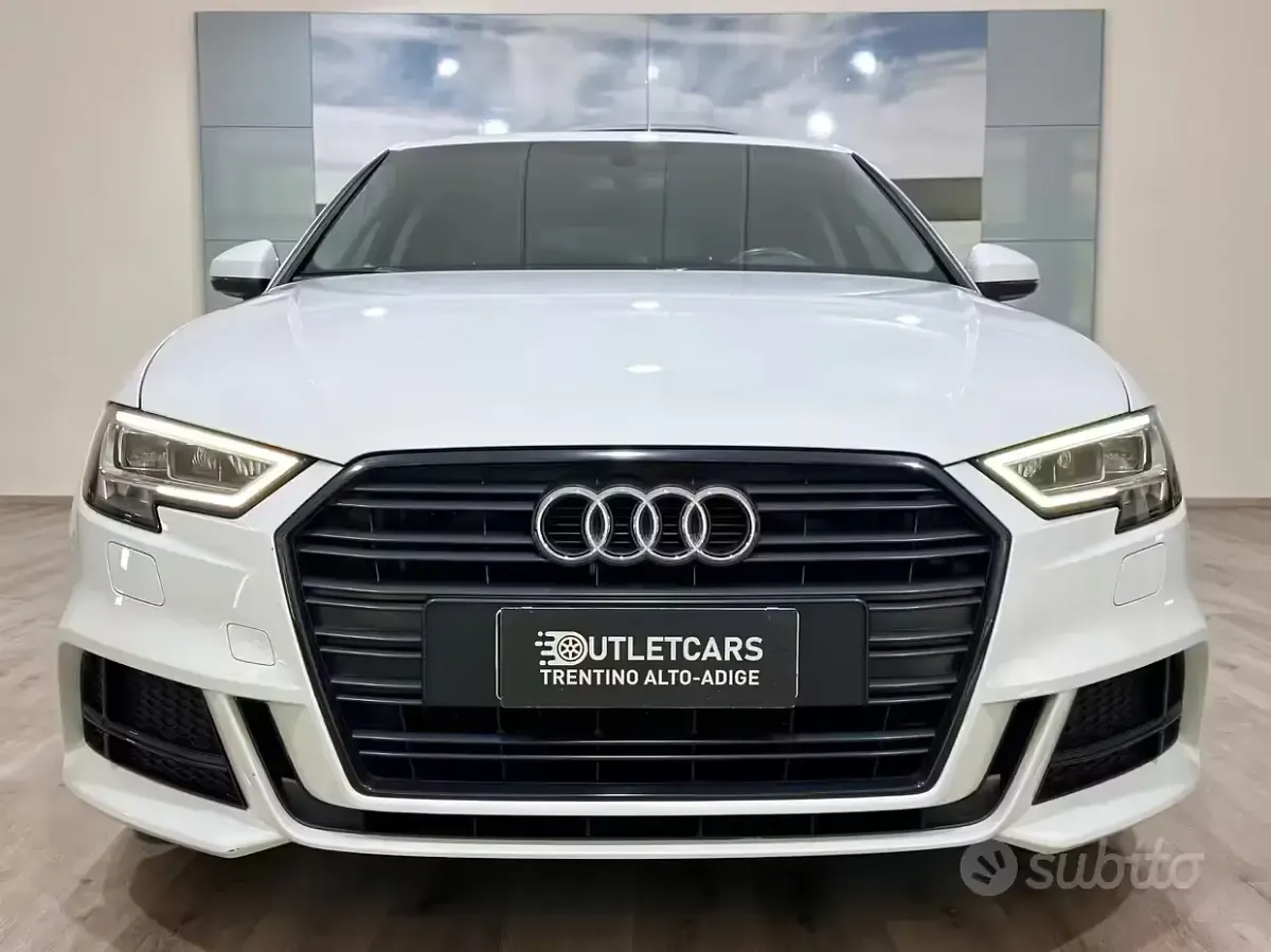 Gebraucht Audi A3 S-Line 150 PS (110 kW) 2019 Weiß Limousine