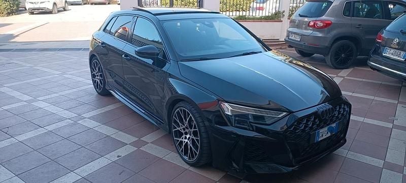 Usata Audi RS3 Comfort 399 CV (293 kW) 2025 Nero Berlina