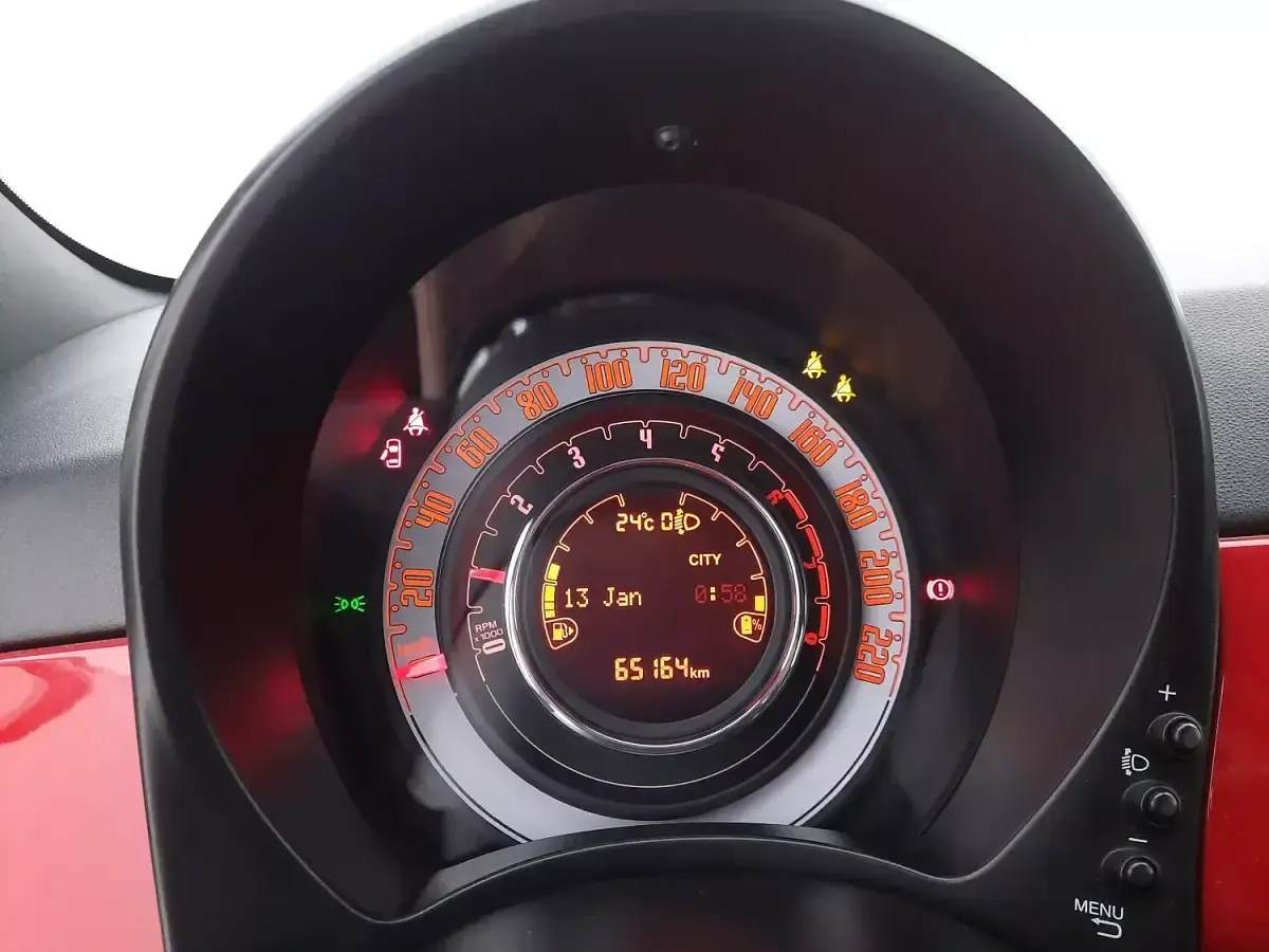 Usata Fiat 500 70 CV (51 kW) 2023 Rossorosso Utilitaria