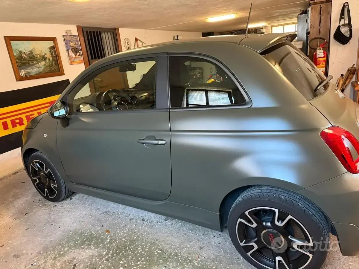 Usata Fiat 500S 69 CV (50 kW) 2019 Verde Berlina