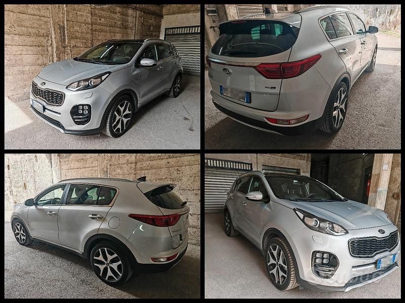 Usata Kia Sportage GT-Line 141 CV (103 kW) 2018 Grigio SUV