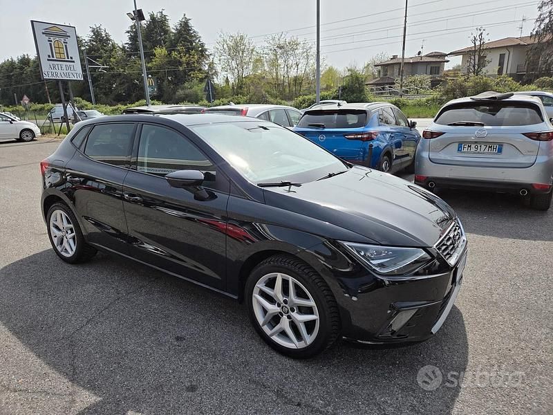 Usata Seat Ibiza FR 90 CV (66 kW) 2019 Nero Utilitaria