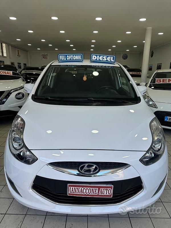 Bianco Usata 2013 Hyundai ix20 Due volumi | 4500 € (Buon prezzo) - Immagine 1/4