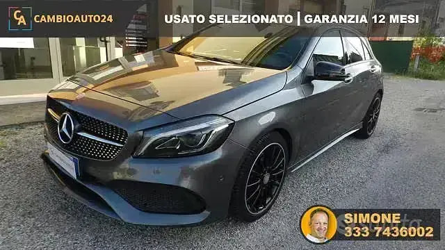 Usata Mercedes A250 Premium 211 CV (155 kW) 2015 Grigio Utilitaria
