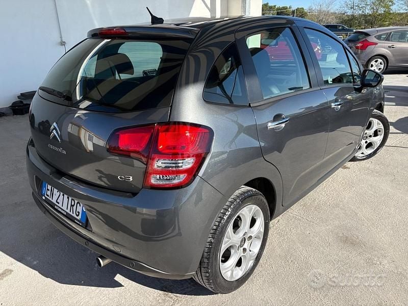Usata Citroën C3 Exclusive 92 CV (67 kW) 2012 Grigio Berlina