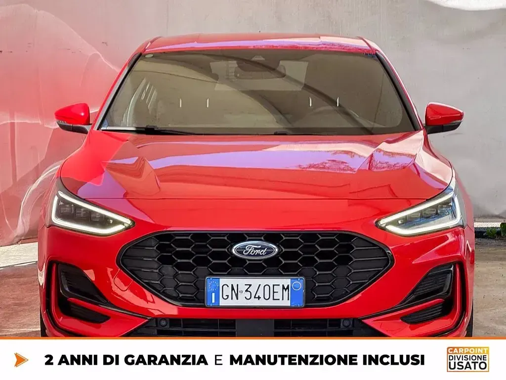 Usata Ford Focus ST-Line X 155 CV (114 kW) 2023 Rosso Berlina