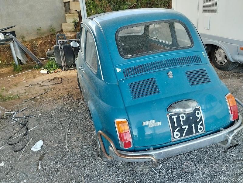Usata Fiat Cinquecento 1970 Blu