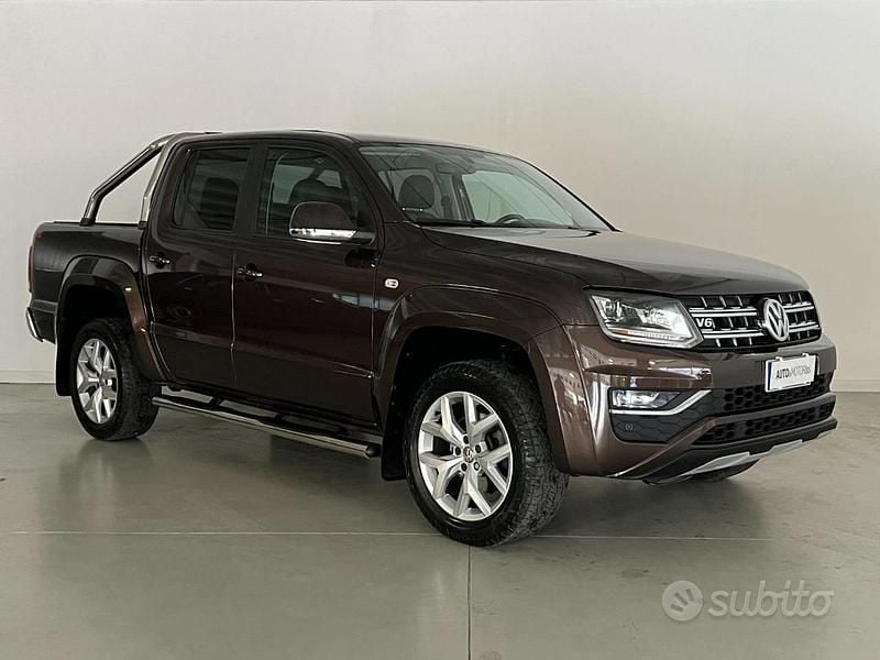 Usata VW Amarok Highline 258 CV (189 kW) 2020 Marrone Pick-up