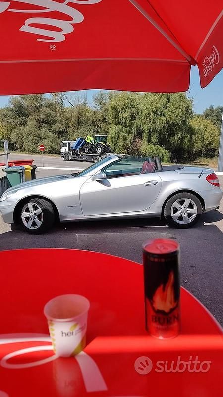 Usata Mercedes SLK200 2005 Grigio Cabrio