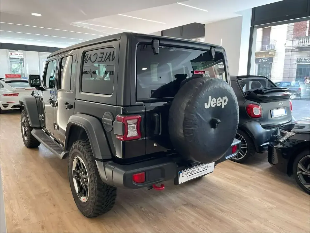 Usata Jeep Wrangler Unlimited Rubicon 200 CV (147 kW) 2020 Nero SUV