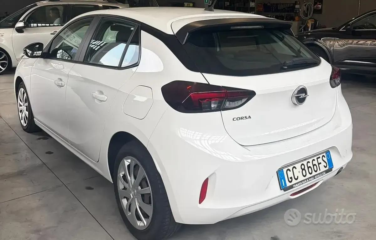 Usata Opel Corsa Edition 102 CV (75 kW) 2020 Bianco Utilitaria