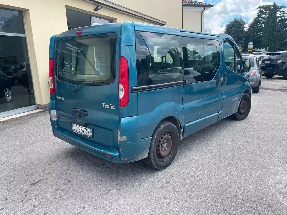 Usata Renault Trafic 145 CV (106 kW) 2007 Blu Monovolume