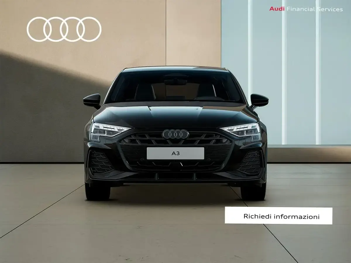 Nuova Audi A3 S-Line 204 CV (150 kW) 2026 Nero Berlina