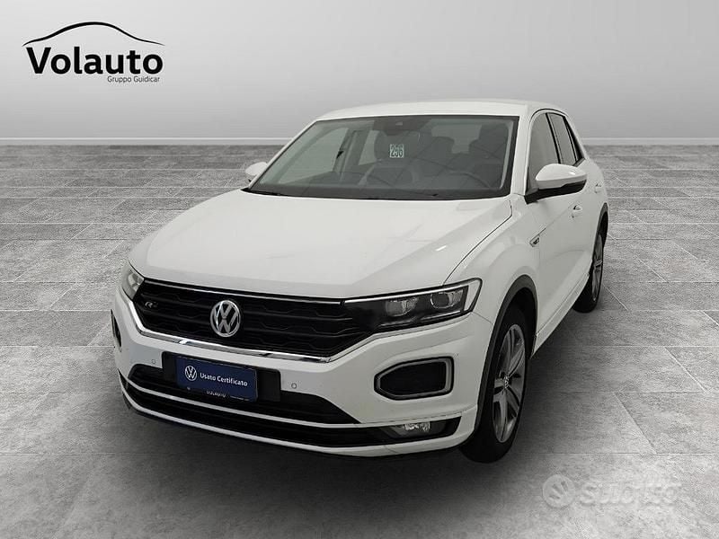 Bianco Usata 2019 VW T-Roc Advance SUV | 19.000 € (Buon prezzo) - Immagine 1/4