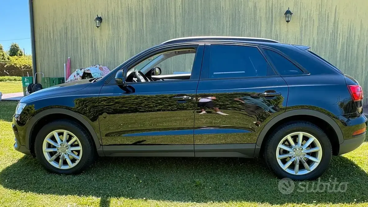 Usata Audi Q3 150 CV (110 kW) 2015 Nero SUV